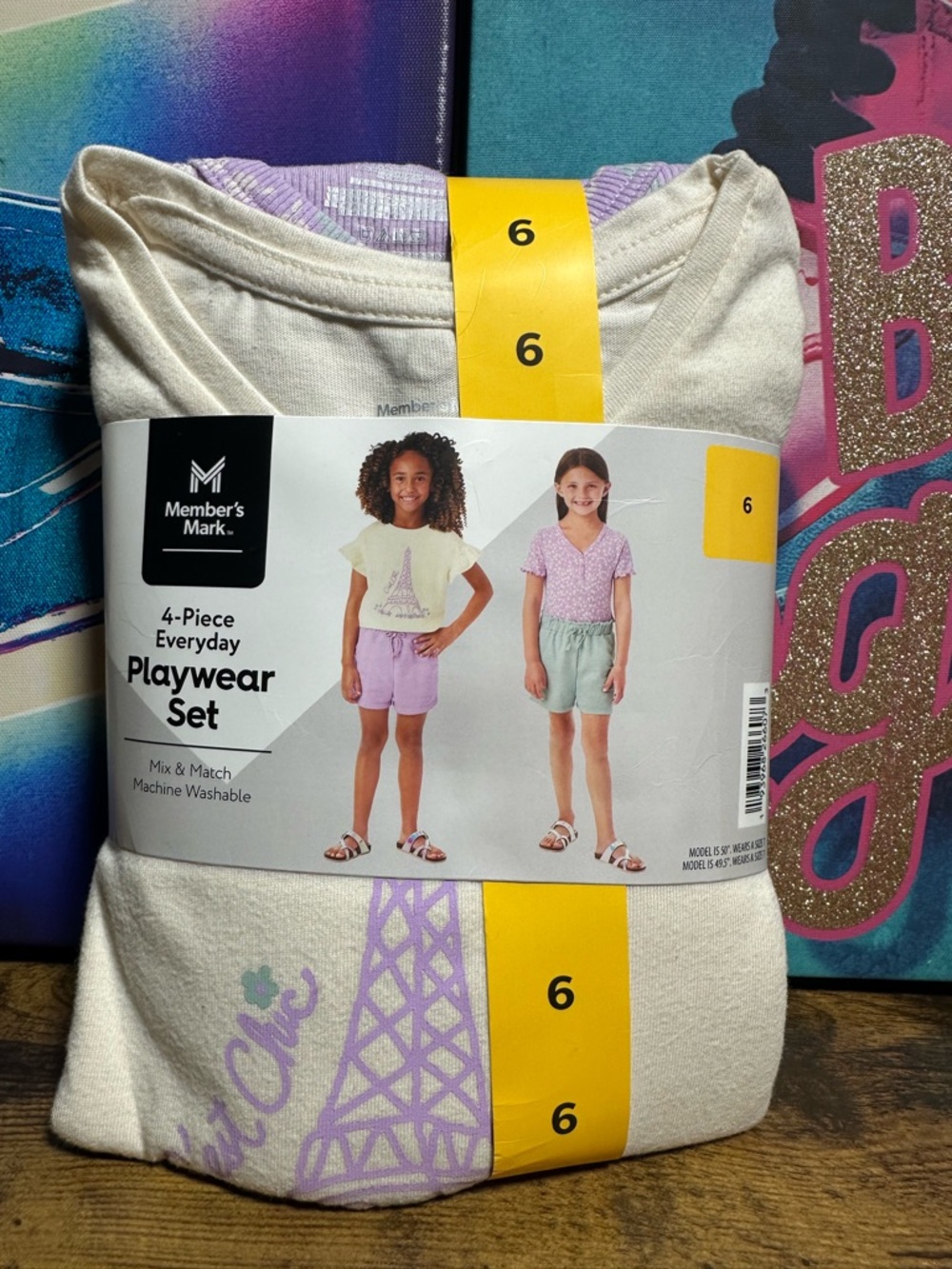 Members Mark 4-Piece Everyday Playwear Set